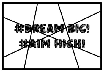 #DREAM BIG! #AIM HIGH! Mountains Coloring Pages