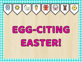 Easter Bulletin Board Kit & Door Décor, EGG-CITING EASTER!