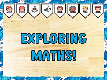 EXPLORING MATHS! Pirate Bulletin Board Kit & Door Décor