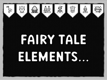 FAIRY TALE ELEMENTS... Fairy Tales Theme Bulletin Board Kit, Door Décor
