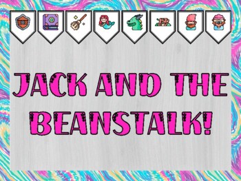 Fairy Tales Bulletin Board Kit & Door Décor, JACK AND THE BEANSTALK!