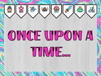 Fairy Tales Bulletin Board Kit & Door Décor, ONCE UPON A TIME... Classroom Décor