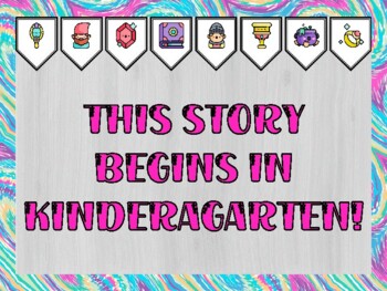 Fairy Tales Bulletin Board Kit & Door Décor, THIS STORY BEGINS IN KINDERAGARTEN!