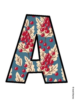 Fall, Autumn Bulletin Board Letters, Fall Hallway Display