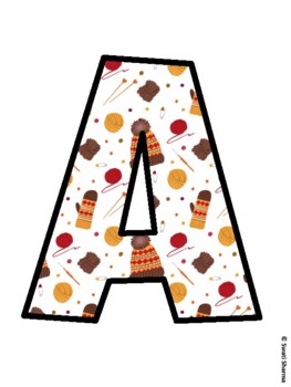 Fall, Autumn Bulletin Board Letters, Fall Hallway Display