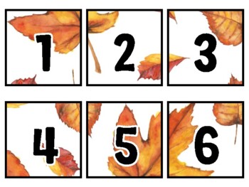 Fall Classroom Calendar Set
