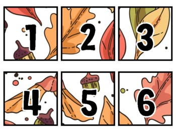 Fall Classroom Calendar Set