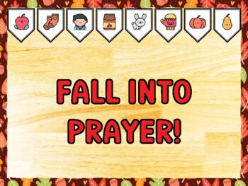 FALL INTO PRAYER! Fall Bulletin Board Kit & Door Décor, Fall Classroom Décor