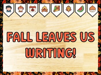 FALL LEAVES US WRITING! Fall Bulletin Board Kit & Door Décor