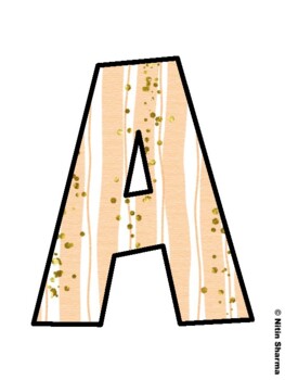 Fall Season Fall Bulletin Board Letters, Fall Hallway Display Letters, Fall A