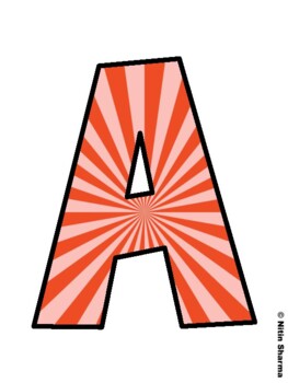 Fall Season Fall Bulletin Board Letters, Fall Hallway Display Letters, Fall A