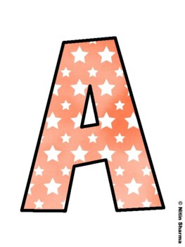 Fall Season Fall Bulletin Board Letters, Fall Hallway Display Letters, Fall A