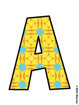 Fall Season Fall Bulletin Board Letters, Fall Hallway Display Letters, Fall A