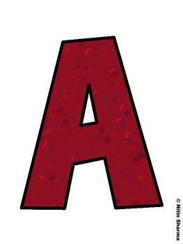 Fall Season Fall Bulletin Board Letters, Fall Hallway Display Letters, Fall A