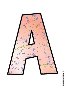 Fall Season Fall Bulletin Board Letters, Fall Hallway Display Letters, Fall A