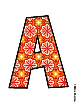 Fall Season Fall Bulletin Board Letters, Fall Hallway Display Letters, Fall A
