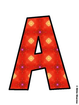 Fall Season Fall Bulletin Board Letters, Fall Hallway Display Letters, Fall A