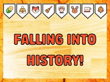 FALLING INTO HISTORY! Fall Bulletin Board Kit