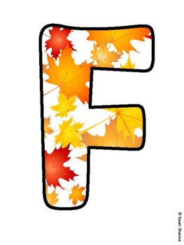FIRST GRADE IS UNBE-LEAF-ABLE! Fall Leaves Bulletin Board Letters
