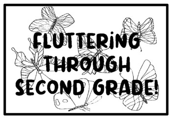 FLUTTERING THROUGH SECOND GRADE!, Butterfly Coloring Pages