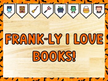 FRANK-LY I LOVE BOOKS! Halloween Bulletin Board Kit & Door Décor