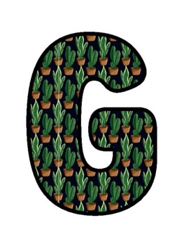 GOAL GETTERS IN THIS CLASS! Cactus, Succulents, Welcome Back To School Bull