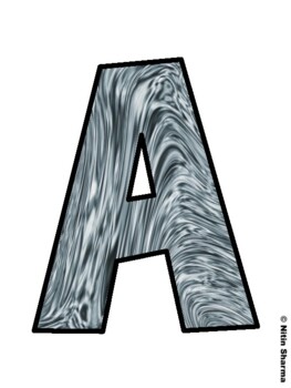 Gold And Silver Fall Bulletin Board Letters, Fall Hallway Display Letters, Fa