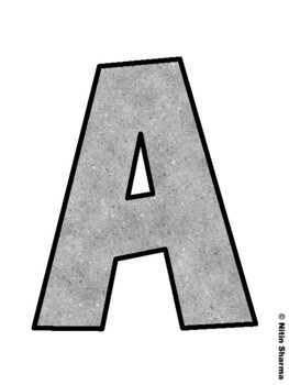 Gold And Silver Fall Bulletin Board Letters, Fall Hallway Display Letters, Fa