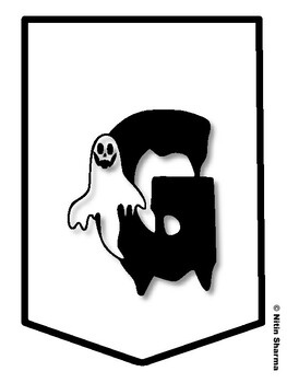 GRAB A HOWLING GOOD READ! Halloween Bulletin Board Letters, Halloween Banner