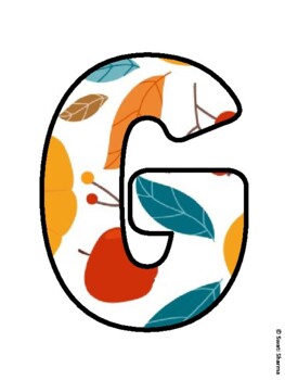 GRATEFUL FOR MY PLATE! Fall, Harvest Bulletin Board Letters