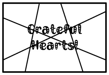 GRATEFUL HEARTS!, Valentine’s Day Activity, Coloring Pages
