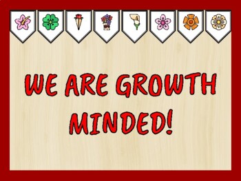 Growth Mindset Bulletin Board Kit & Door Décor, WE ARE GROWTH MINDED! 