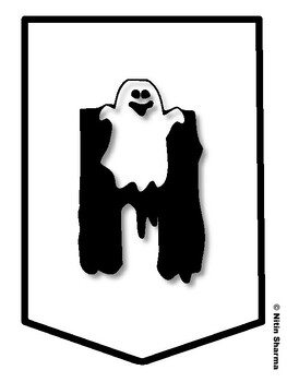 HALLOWEEN NIGHT! Halloween Bulletin Board Letters, Halloween Banner