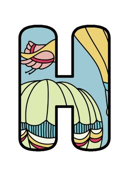 HAPPY BIRTHDAY! Hot Air Balloon, Welcome Back To School Bulletin Board
