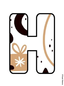 HAPPY FALL! Squirrel Bulletin Board Letters