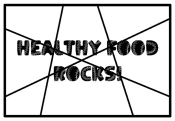 HEALTHY FOOD ROCKS! Mountains Coloring Pages