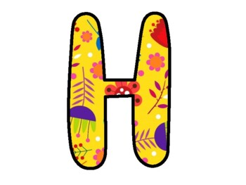 HELLO, SUNNY DAYS! Spring Bulletin Board Letters