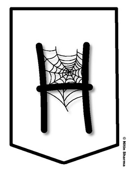HOW DO YOU BOO? Halloween Bulletin Board Letters, Halloween Banner