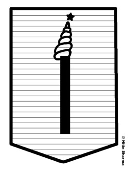 I AM A UNICORN! Unicorn Bulletin Board Letters