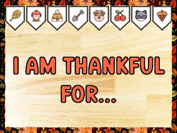 I AM THANKFUL FOR... Fall Bulletin Board Kit & Door Décor