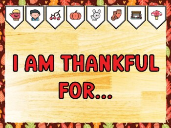 I AM THANKFUL FOR... Fall Bulletin Board Kit & Door Décor