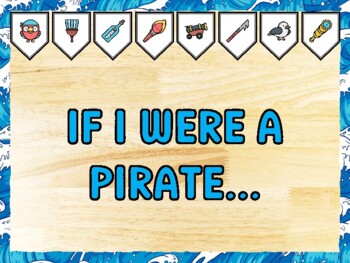 IF I WERE A PIRATE... Pirate Bulletin Board Kit & Door Décor