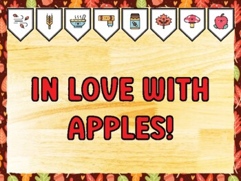 IN LOVE WITH APPLES! Fall Bulletin Board Kit & Door Décor