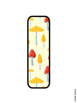 IN THIS CLASS WE GROW TOGETHER! Mushroom Bulletin Board Letters