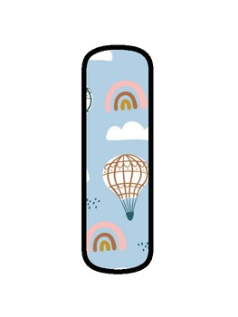 IN THIS LIBRARY YOU ARE... Hot Air Balloon, Welcome Back To School Bulletin