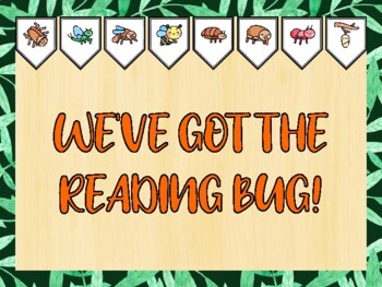 Insects & Bugs Bulletin Board Kit & Door Décor, WE'VE GOT THE READING BUG!