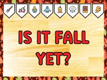 IS IT FALL YET? Fall Bulletin Board Kit & Door Décor, Fall Classroom Décor