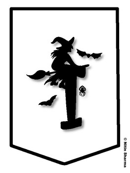 IS IT OCTOBER 31ST YET? WE ARE ALL SET! Halloween Bulletin Board Letters, H