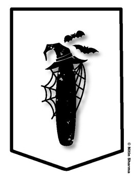 IS IT OCTOBER 31ST YET? WE ARE ALL SET! Halloween Bulletin Board Letters, H