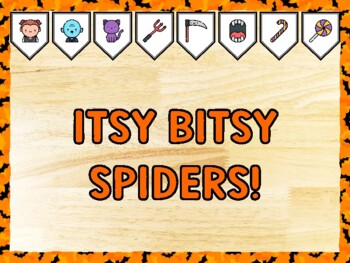 ITSY BITSY SPIDERS! Halloween Bulletin Board Kit & Door Décor